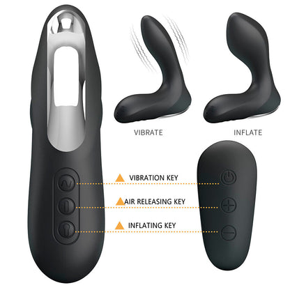 MR PLAY - PROSTATE MASSAGER WITH VIBRATION REMOTE CONTROL - My naughty haven #