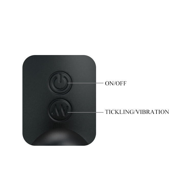 MR PLAY - RECHARGEABLE BLACK PROSTATE MASSAGER - My naughty haven #