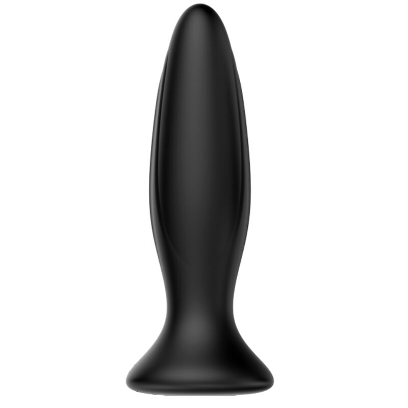 MR PLAY - RECHARGEABLE BLACK VIBRATOR ANAL PLUG - My naughty haven #