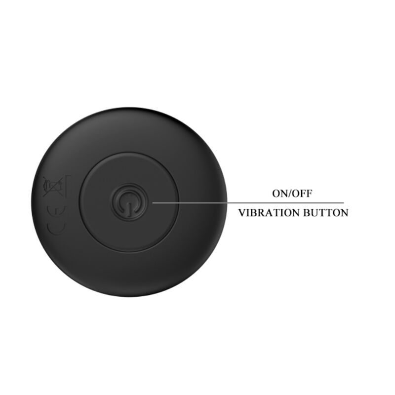 MR PLAY - RECHARGEABLE BLACK VIBRATOR ANAL PLUG - My naughty haven #
