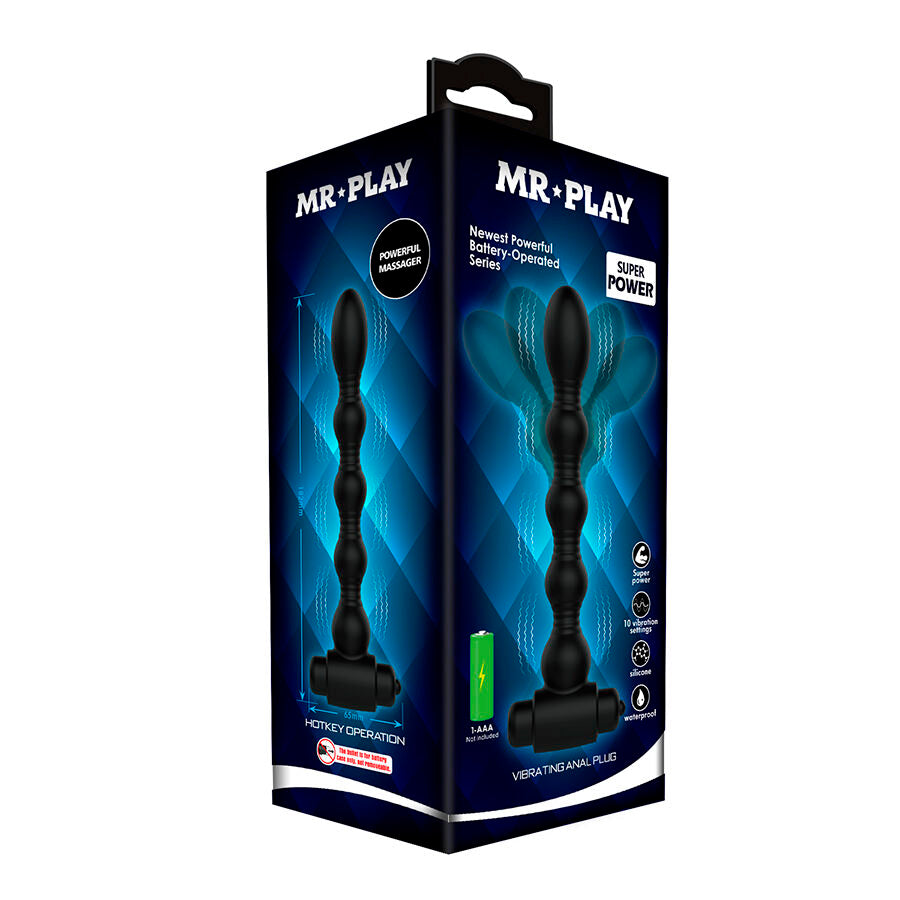MR PLAY - VIBRATING ANAL PLUG MASSAGER - My naughty haven #