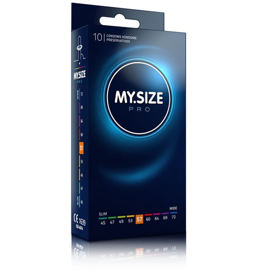 MY SIZE - PRO CONDOMS 57 MM 10 UNITS - My naughty haven #