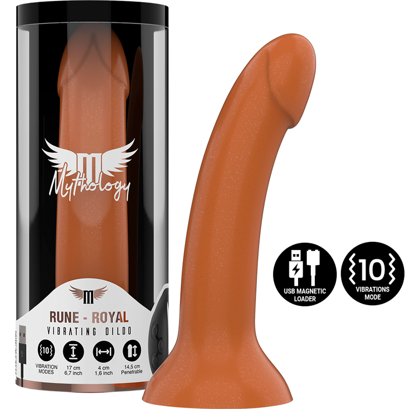 MYTHOLOGY - RUNE ROYAL DILDO M - VIBRATOR WATCHME WIRELESS TECHNOLOGY COMPATIBLE - My naughty haven #