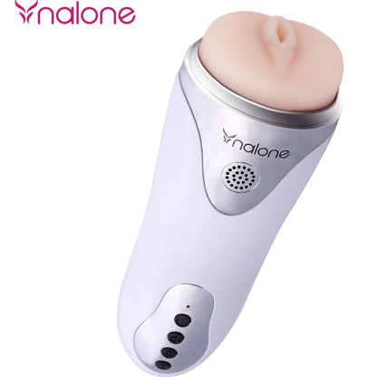 NALONE - MAGICIAN MASTURBATOR WITH VIBRATION WHITE - My naughty haven #