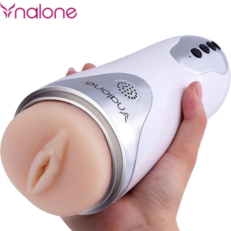 NALONE - MAGICIAN MASTURBATOR WITH VIBRATION WHITE - My naughty haven #
