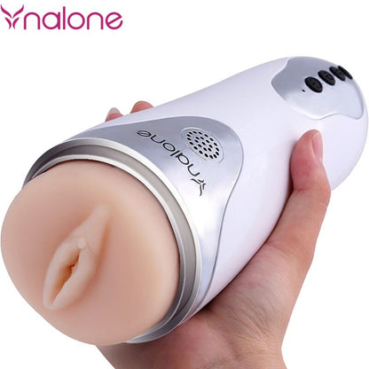 NALONE - MAGICIAN MASTURBATOR WITH VIBRATION WHITE - My naughty haven #