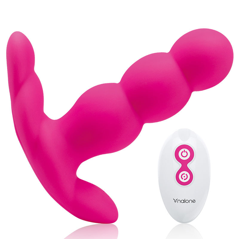 NALONE - PEARL ANAL VIBRATOR REMOTE CONTROL BLACK - My naughty haven #
