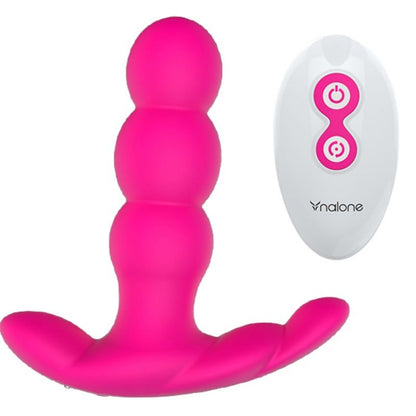 NALONE - PEARL ANAL VIBRATOR REMOTE CONTROL BLACK - My naughty haven #