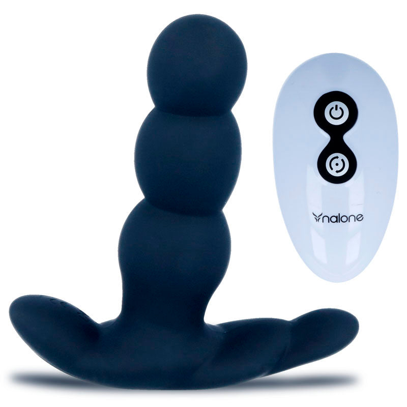NALONE - PEARL ANAL VIBRATOR REMOTE CONTROL BLACK - My naughty haven #