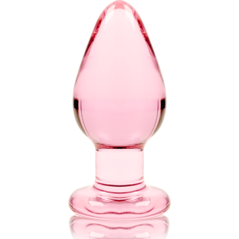 NEBULA SERIES BY IBIZA - MODEL 3 ANAL PLUG BOROSILICATE GLASS TRANSPARENT 11 CM -O- 5 CM - My naughty haven #