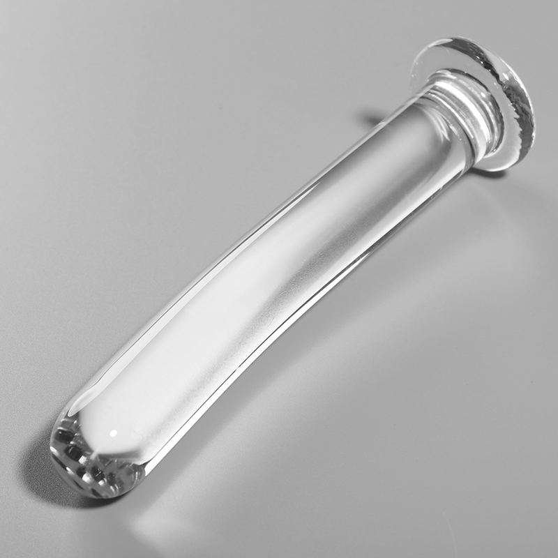 NEBULA SERIES BY IBIZA - MODEL 8 DILDO BOROSILICATE GLASS CLEAR 14.5 CM -O- 2 CM - My naughty haven #