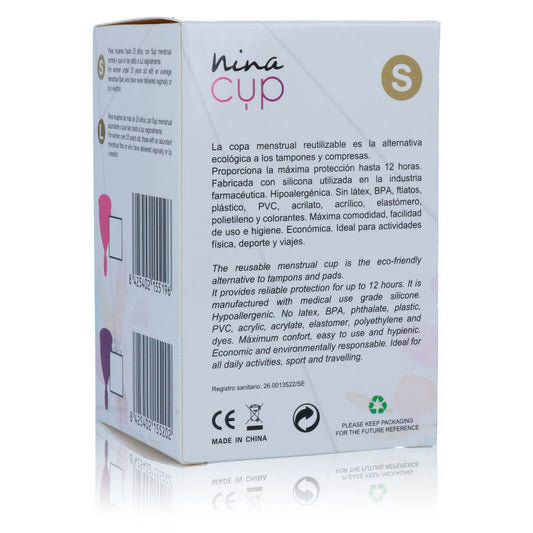 NINA KIKÍ - MENSTRUAL CUP PINK - SIZE S - My naughty haven #