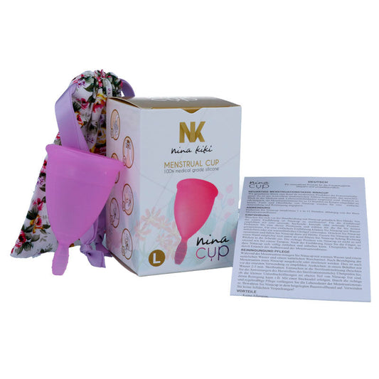 NINA KIKÍ - MENSTRUAL CUP PURPLE - SIZE L - My naughty haven #
