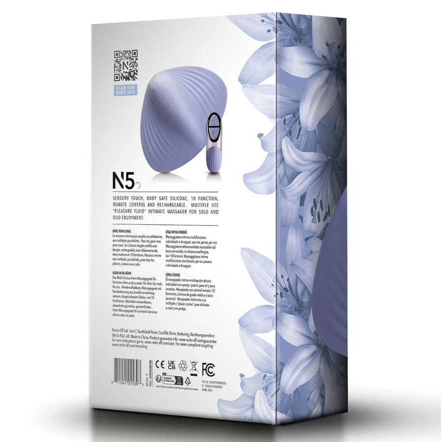 NIYA - N5 MULTI-USE INTIMATE MASSAGER WITH REMOTE CONTROL - My naughty haven #
