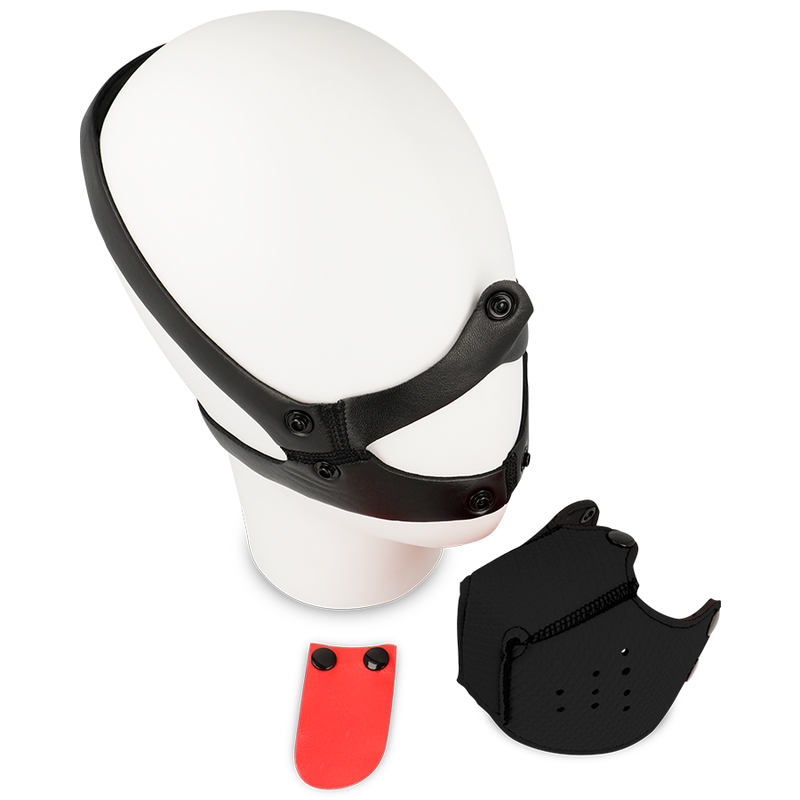 OHMAMA ФЕТИШ НАМОРНИК ЗА КУЧЕ - ЧЕРЕН