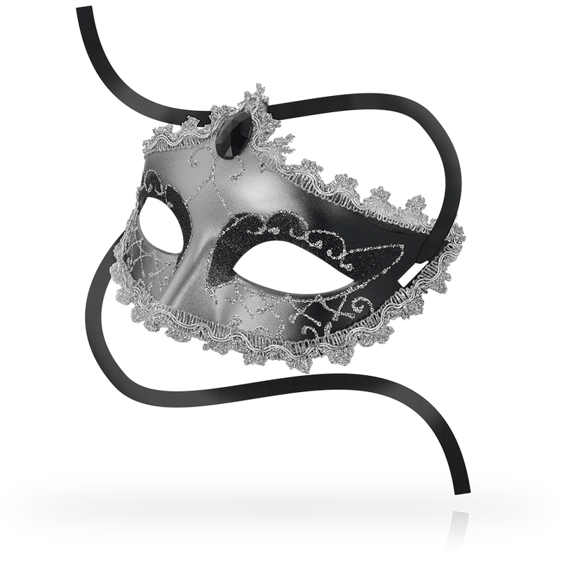 OHMAMA - MASKS BLACK DIAMOND GRAY MASK - My naughty haven #