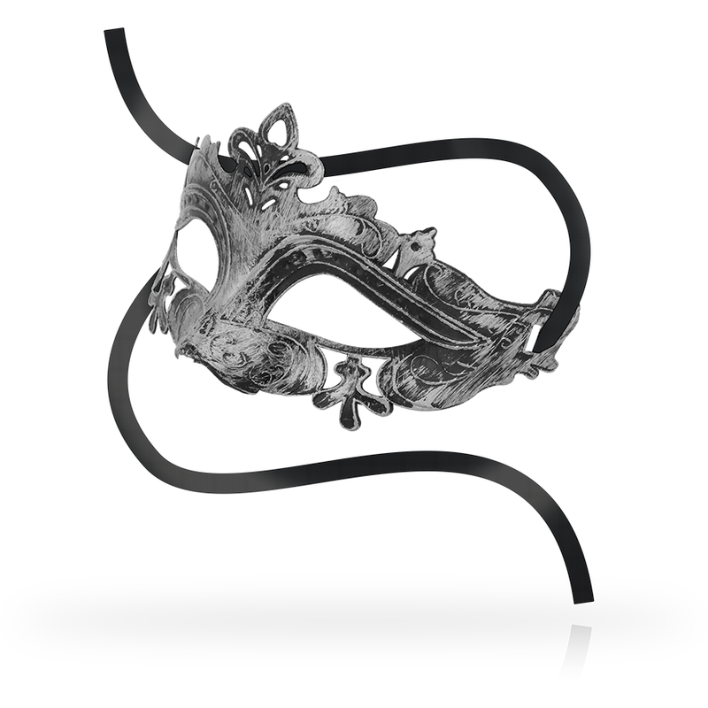 OHMAMA - MASKS VENETIAN STYLE MASK SILVER - My naughty haven #
