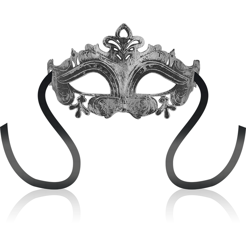 OHMAMA - MASKS VENETIAN STYLE MASK SILVER - My naughty haven #