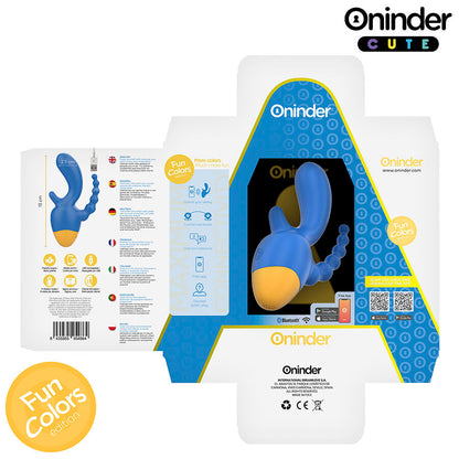ONINDER CUTE - LOVE 3 SOME TRIPLE VIBRATOR - FREE WORLDWIDE APP - My naughty haven #