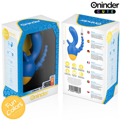 ONINDER CUTE - LOVE 3 SOME TRIPLE VIBRATOR - FREE WORLDWIDE APP - My naughty haven #