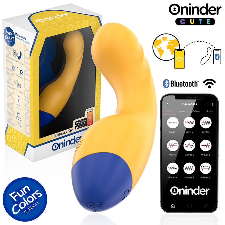 ONINDER CUTE - LOVE BUDDY MASTER G-SPOT VIBRATOR - FREE WORLDWIDE APP - My naughty haven #