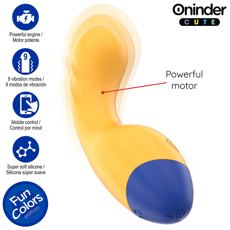 ONINDER CUTE - LOVE BUDDY MASTER G-SPOT VIBRATOR - FREE WORLDWIDE APP - My naughty haven #