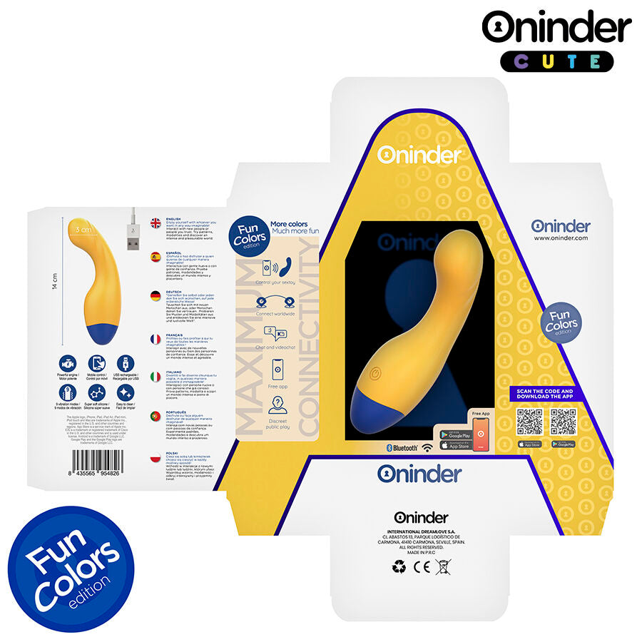 ONINDER CUTE - LOVE BUDDY MASTER G-SPOT VIBRATOR - FREE WORLDWIDE APP - My naughty haven #