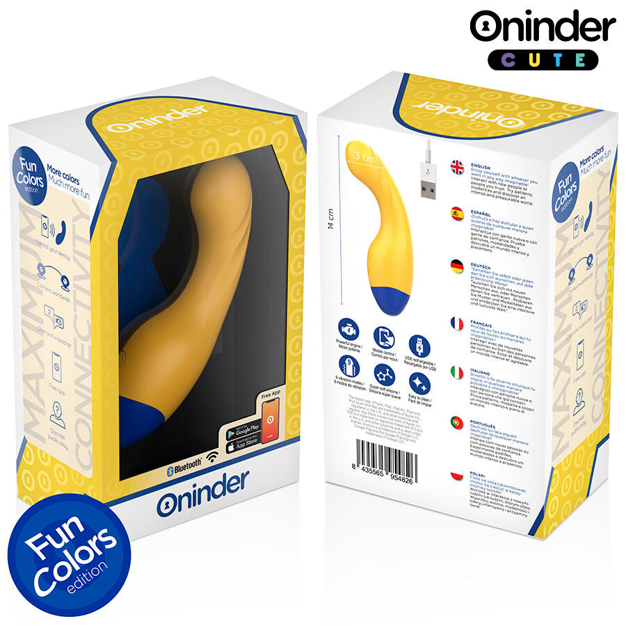 ONINDER CUTE - LOVE BUDDY MASTER G-SPOT VIBRATOR - FREE WORLDWIDE APP - My naughty haven #