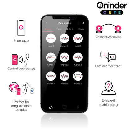 ONINDER CUTE - LOVE BUDDY MASTER G-SPOT VIBRATOR - FREE WORLDWIDE APP - My naughty haven #