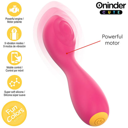 ONINDER CUTE - LOVE BUDDY MASTER G-SPOT VIBRATOR - FREE WORLDWIDE APP - My naughty haven #