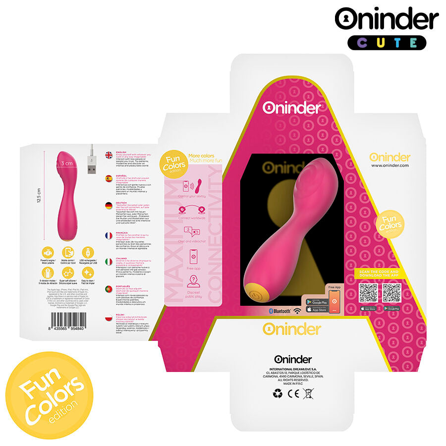 ONINDER CUTE - LOVE BUDDY MASTER G-SPOT VIBRATOR - FREE WORLDWIDE APP - My naughty haven #