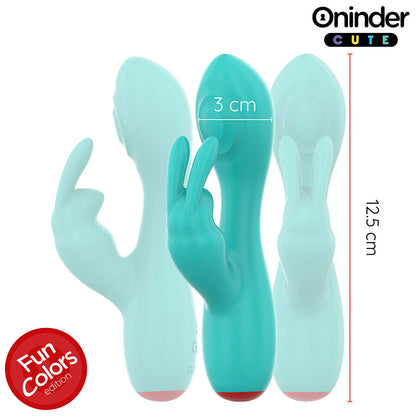 ONINDER CUTE - LOVE BUNNY G-SPOT CLITORAL VIBRATOR - FREE WORLDWIDE APP - My naughty haven #