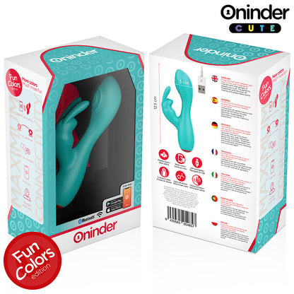 ONINDER CUTE - LOVE BUNNY G-SPOT CLITORAL VIBRATOR - FREE WORLDWIDE APP - My naughty haven #
