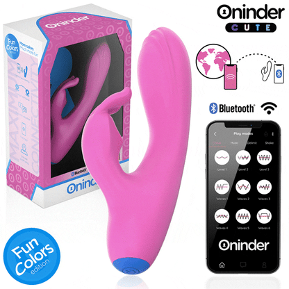 ONINDER CUTE - LOVE BUNNY VIBRATOR G-SPOT CLITORIS - FREE WORLDWIDE APP - My naughty haven #