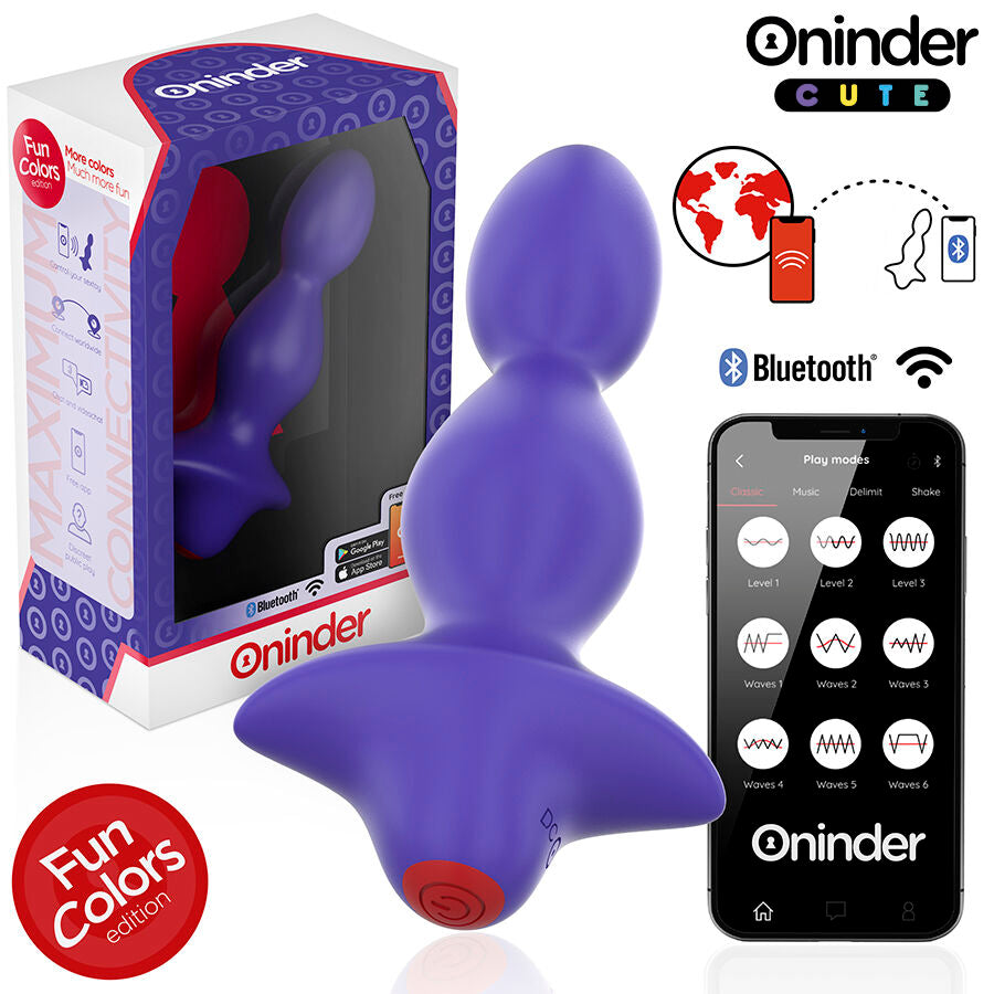 ONINDER CUTE - LOVE BUTT VIBRATING ANAL PLUG DILATOR - FREE WORLDWIDE APP - My naughty haven #