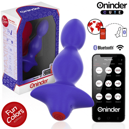 ONINDER CUTE - LOVE BUTT VIBRATING ANAL PLUG DILATOR - FREE WORLDWIDE APP - My naughty haven #
