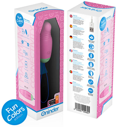 ONINDER CUTE - LOVE PLEASURE 360° VIBRATING-ROTATING SILICONE EGG - FREE GLOBAL APP - My naughty haven #