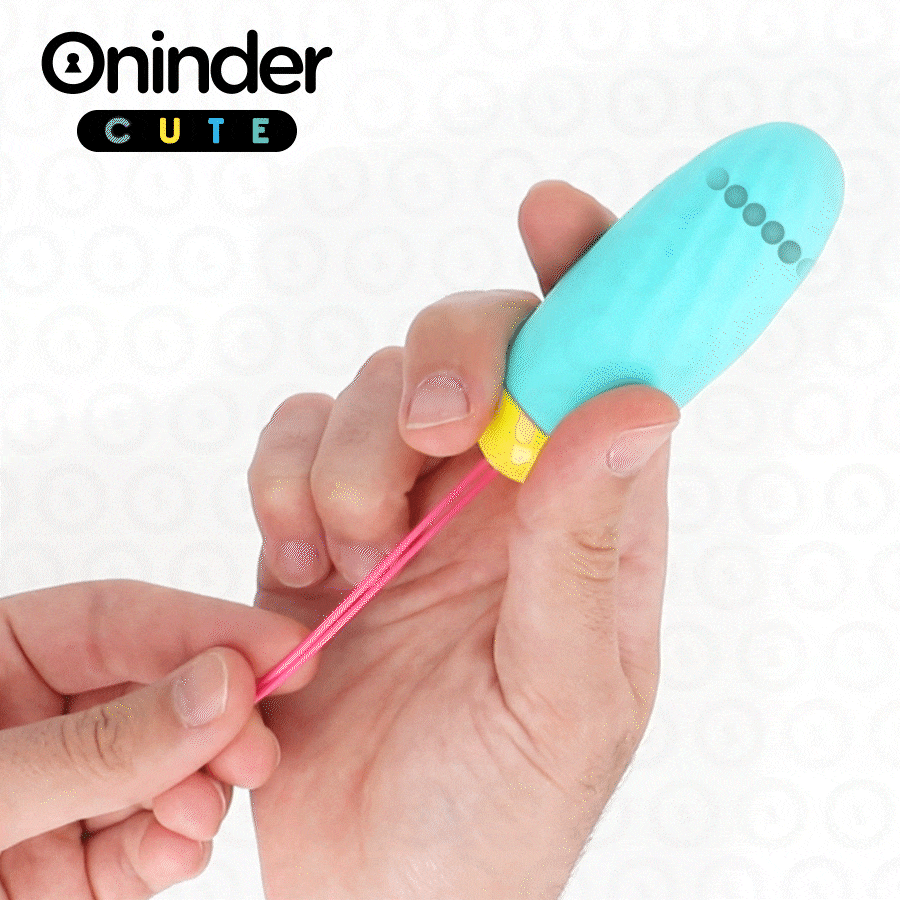 ONINDER CUTE - LOVE PLEASURE VIBRATING EGG - ROTATING SILICONE GEMS - FREE GLOBAL APP - My naughty haven #