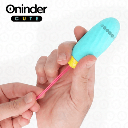 ONINDER CUTE - LOVE PLEASURE VIBRATING EGG - ROTATING SILICONE GEMS - FREE GLOBAL APP - My naughty haven #