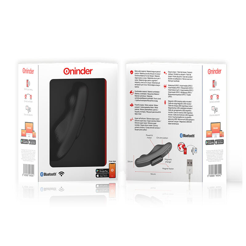 ONINDER - MANILA PANTY RECHARGEABLE VIBRATOR 9 SPEED 9.6 CM X 2.6 CM - FREE APP - My naughty haven #