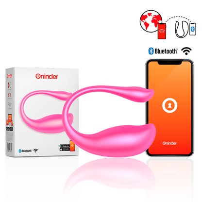 ONINDER - NAIROBI VIBRATING EGG PINK - FREE APP - My naughty haven #