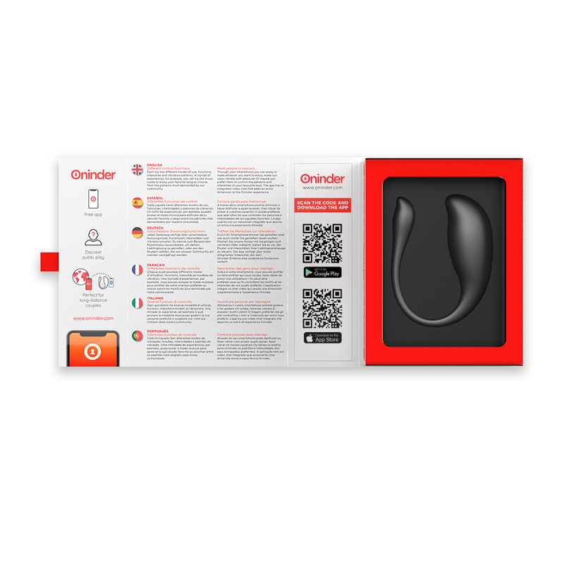 ONINDER - NAIROBI VIBRATING EGG PINK - FREE APP - My naughty haven #