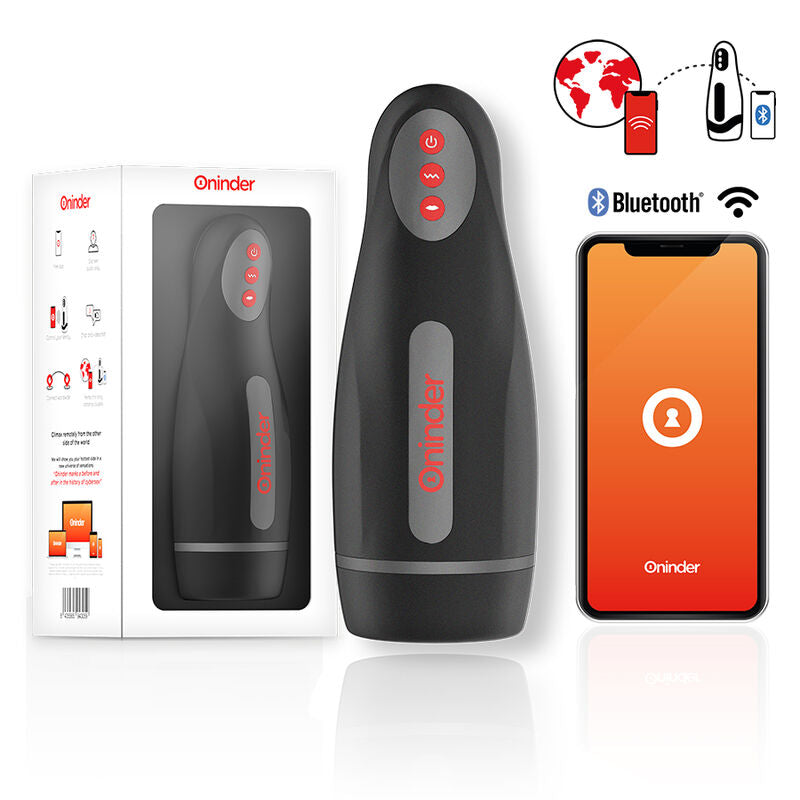 ONINDER - SEOUL RECHARGEABLE MALE MASTURBATOR 10 SPEED - FREE APP - My naughty haven #