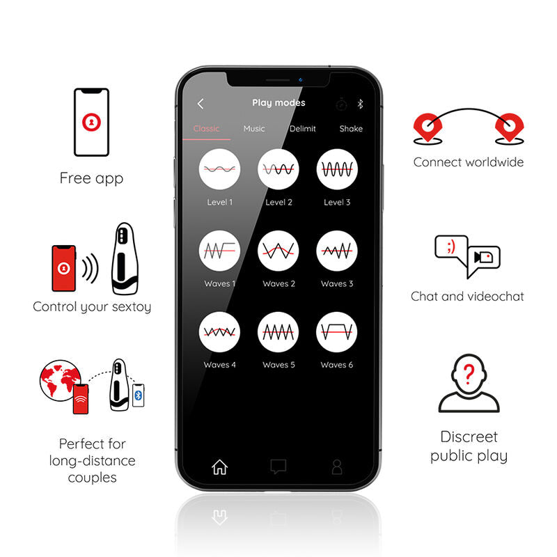 ONINDER - SEOUL RECHARGEABLE MALE MASTURBATOR 10 SPEED - FREE APP - My naughty haven #