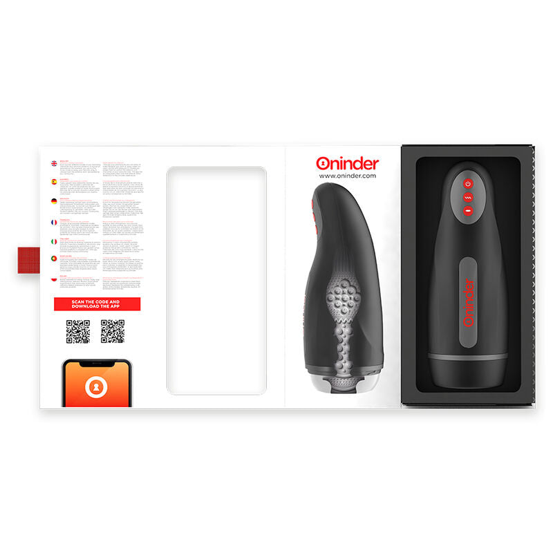 ONINDER - SEOUL RECHARGEABLE MALE MASTURBATOR 10 SPEED - FREE APP - My naughty haven #