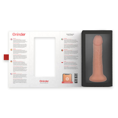 ONINDER - SMALL BOGOTÁ VIBRATOR DILDO 9 SPEEDS NATURAL 17.5 CM -O- 4 CM - FREE APP - My naughty haven #