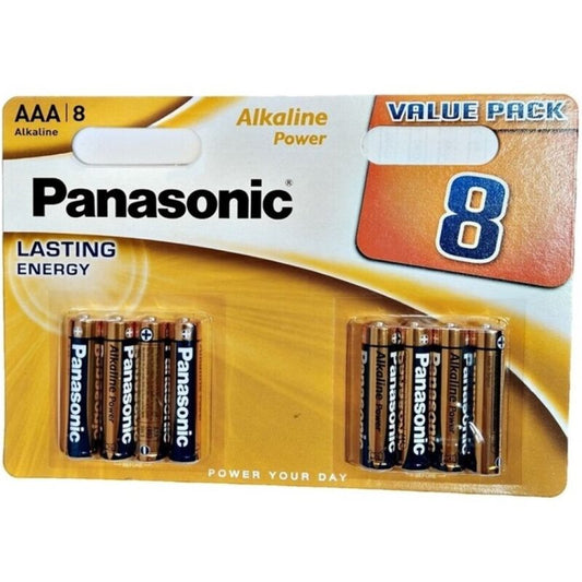 PANASONIC - BRONZE ALKALINE AAA BATTERY LR03 BLISTER*8 - My naughty haven #