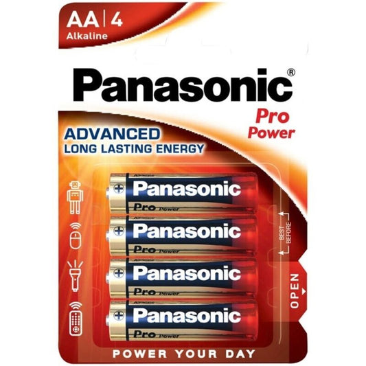PANASONIC - PRO POWER ALKALINE AA BATTERY LR6 BLISTER*4 - My naughty haven #