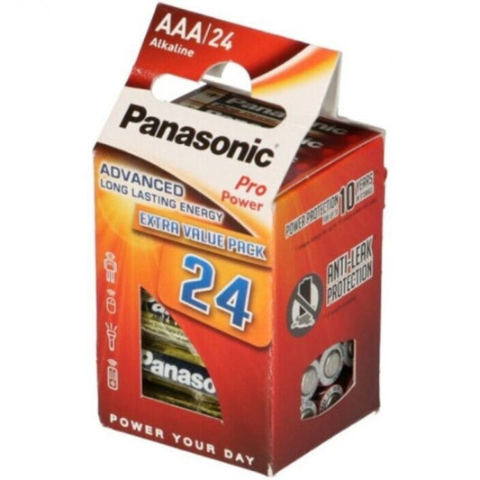 PANASONIC - PRO POWER АЛКАЛНИ БАТЕРИИ AAA LR03 ПАКЕТ *24