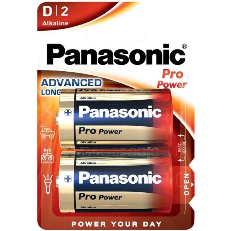 PANASONIC - PRO POWER ALKALINE D BATTERY LR20 BLISTER*2 - My naughty haven #